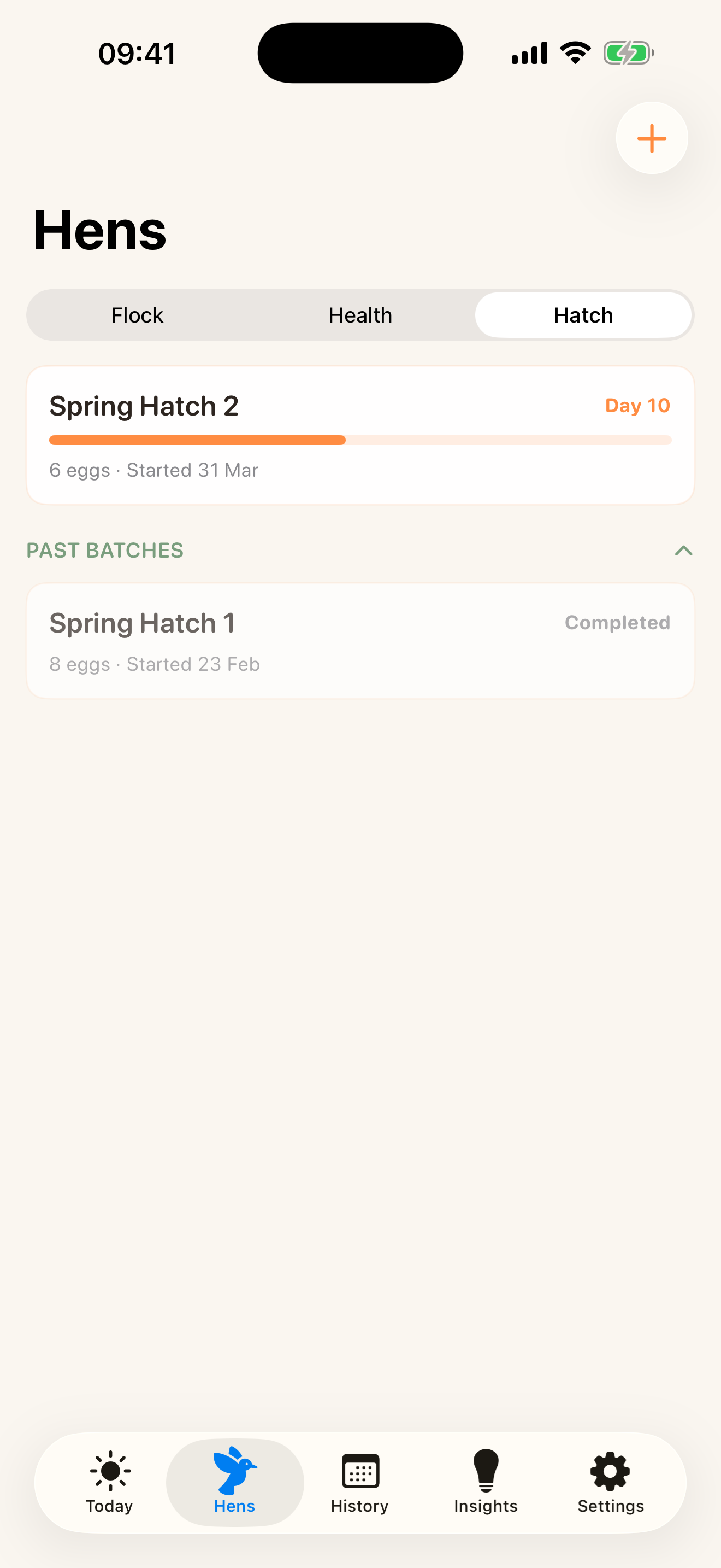 Incubation batch tracker